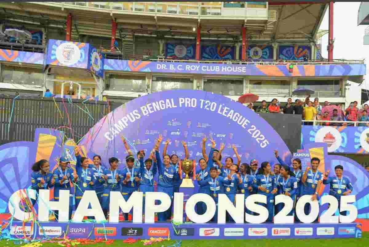 Lux Shyam Kolkata Tigers Crowned Bengal Women’s Pro T20 League Champions Again!
