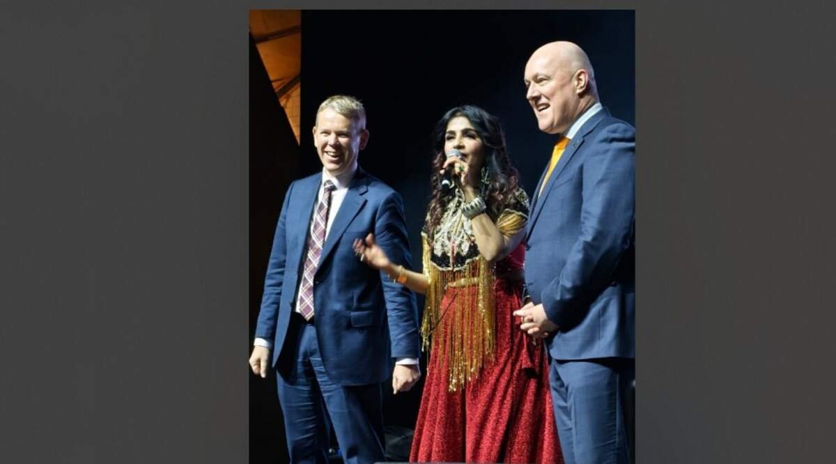 World & Us Festival: Shibani Kashyap and PM Christopher Luxon Go Viral