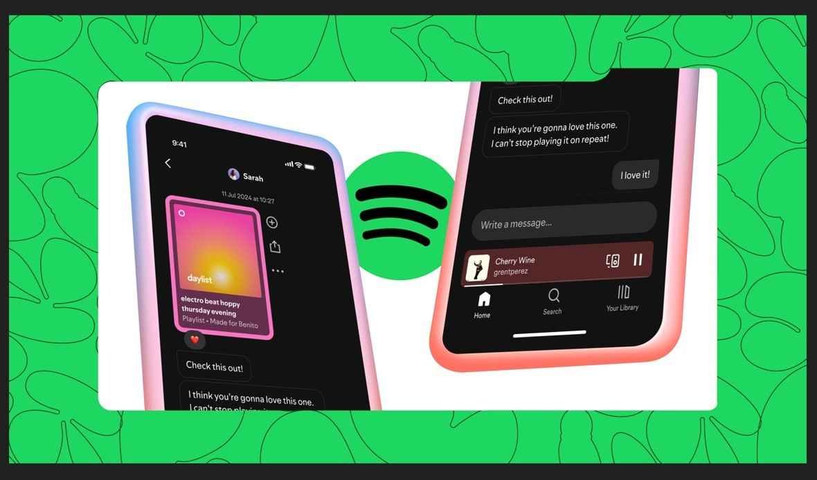 Spotify Introduces Direct Messaging Feature for Users
