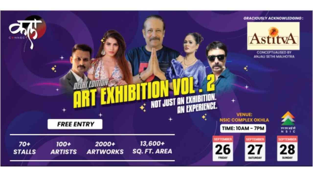 Kala Connect Brings Delhi a Premium Art Exhibition — Not a Fair: 2000+ Works, 100+ Artists, One Vision