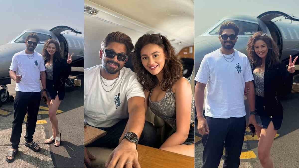 Seerat Kapoor Shares a Candid Moment with Allu Arjun on His Birthday, Says, “There’s always been a certain ease in the way you carry..”