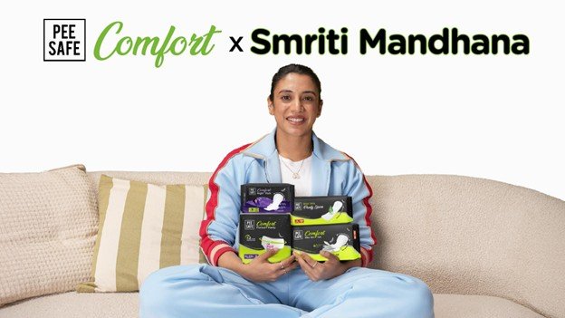 Pee Safe & Smriti Mandhana Join Hands to Normalize Menstrual Conversations