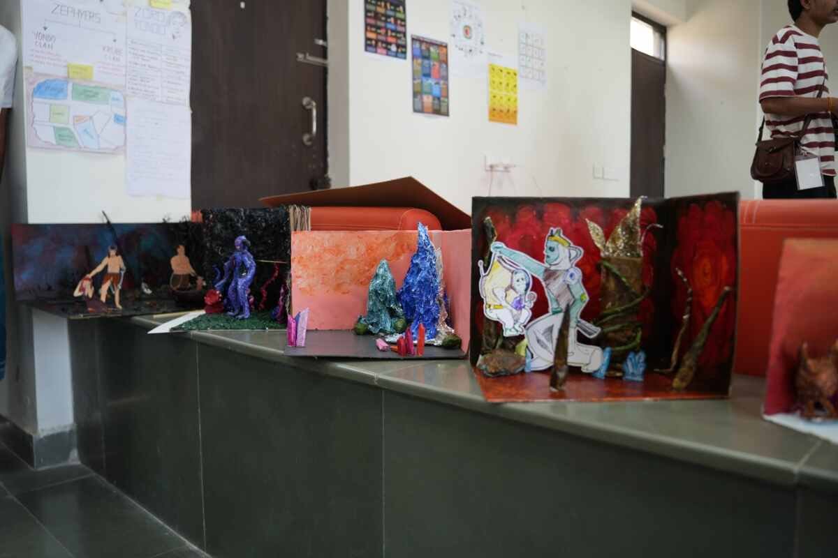 JKLU Hosts Transformative Design Workshop with Gaurav Juyal, Inspiring Students to Create Worlds Beyond the Screen