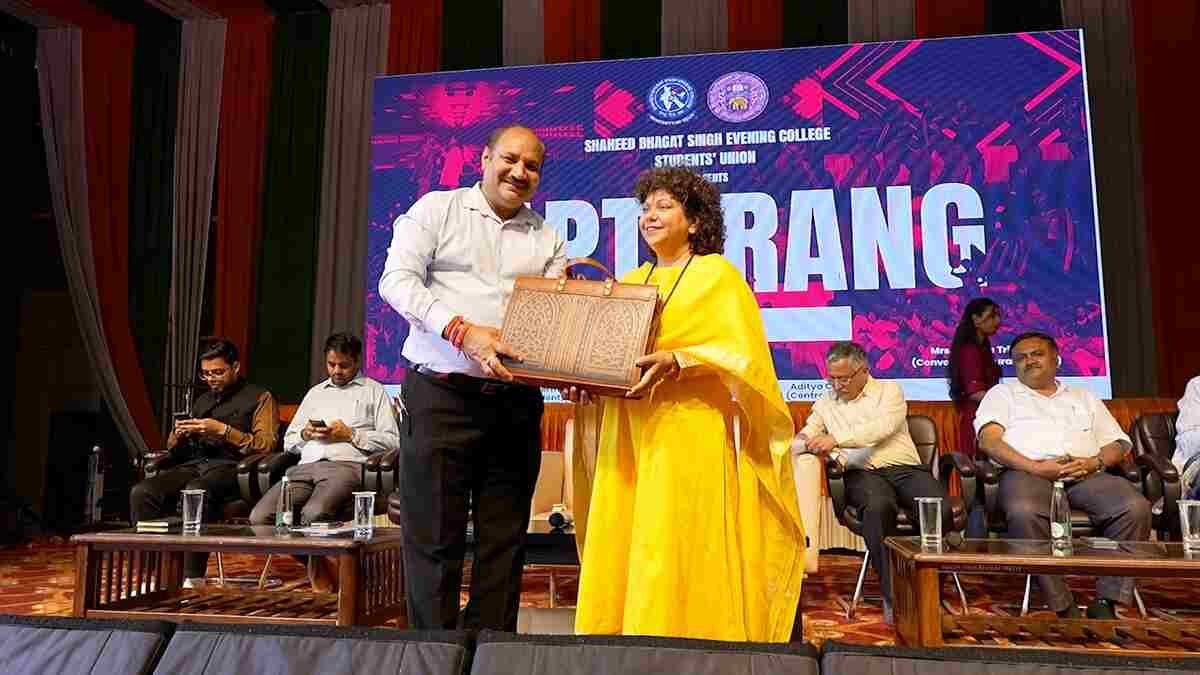 Dr. Archika Didi Inspires Conscious Leadership Among Youth at SAPTARANG 2026