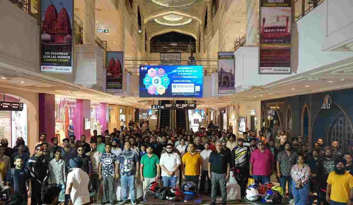 Riders Ki Baraat 2.0 Returns Bigger and Bolder to Omaxe Chowk with 1000+ Bikers, in Collaboration with OCPR